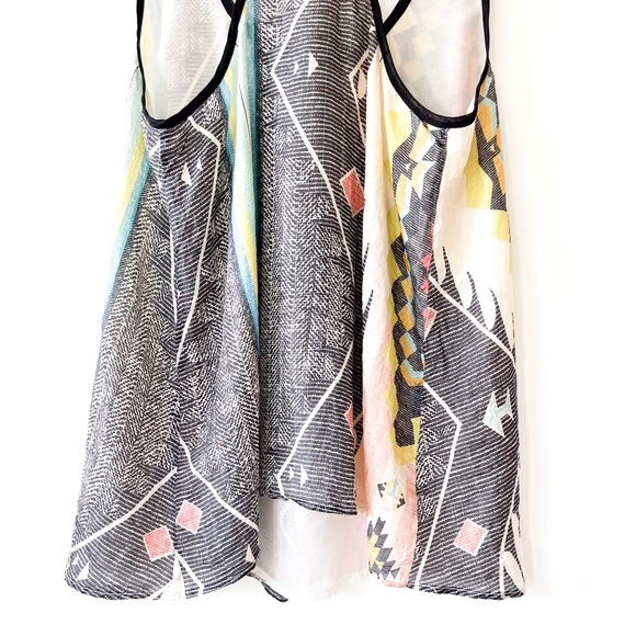 Silk Flowy Tank - Aryn K. Women's Size Medium - Picture 7 of 16